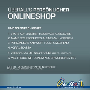 Überall's persönlicher Onlineshop