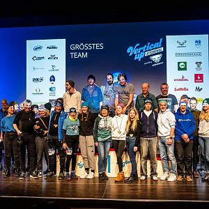 Team Bergsport Überall - Gewinner als größtes Team